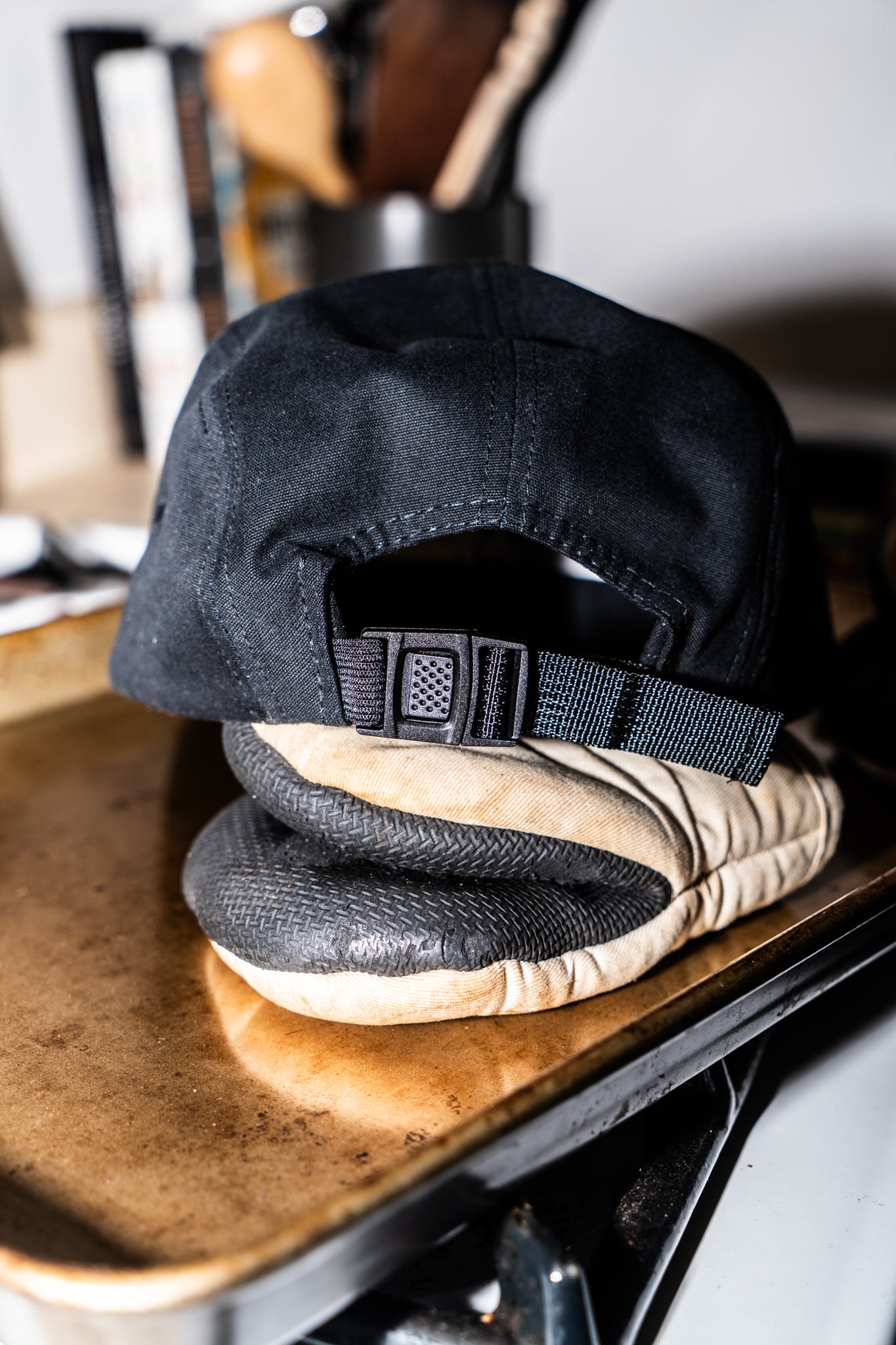 MESS Logo Brushed Cotton Camper Cap