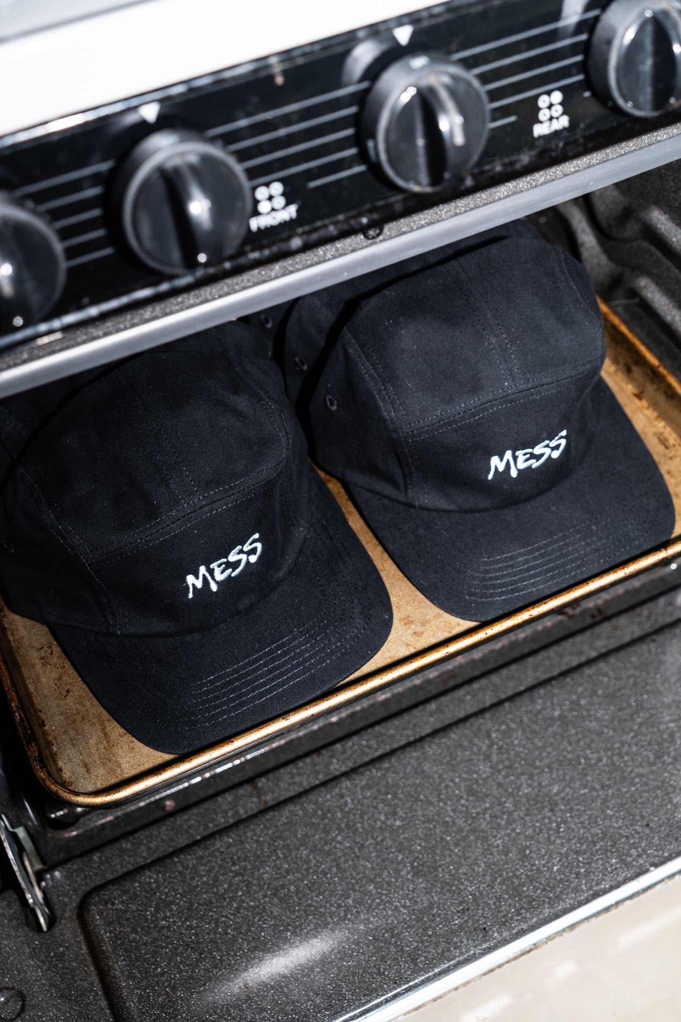MESS Logo Brushed Cotton Camper Cap