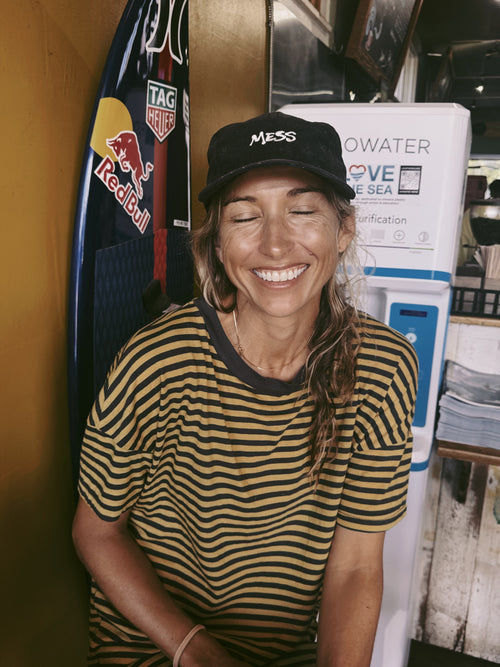 MESS Logo Brushed Cotton Camper Cap